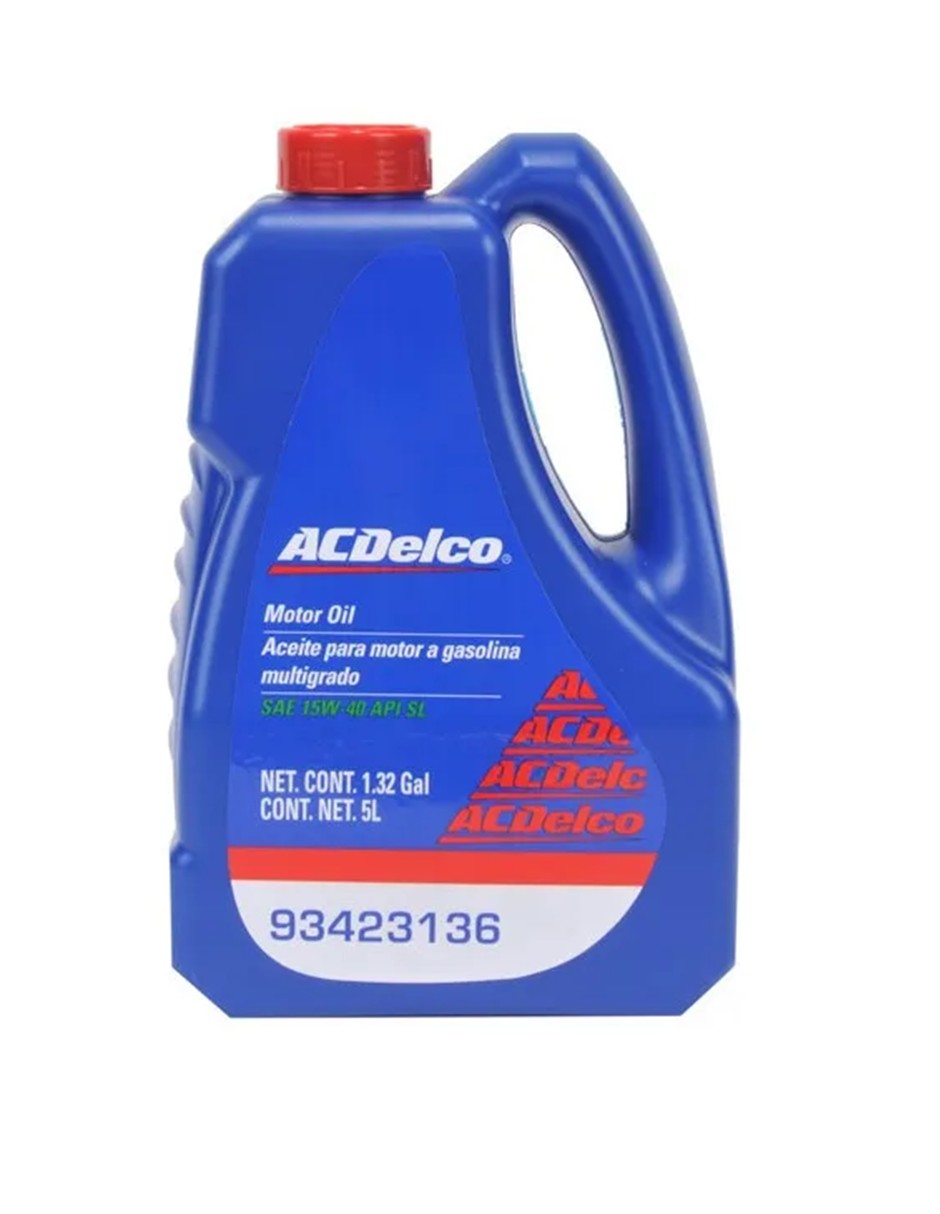 Aceite Multigrado Motor A Gasolina Garrafa 5L Sae 15w-40 Sl