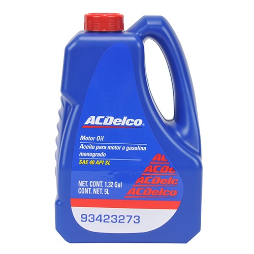 Aceite Monogrado Mineral SAE 40 SL 5L