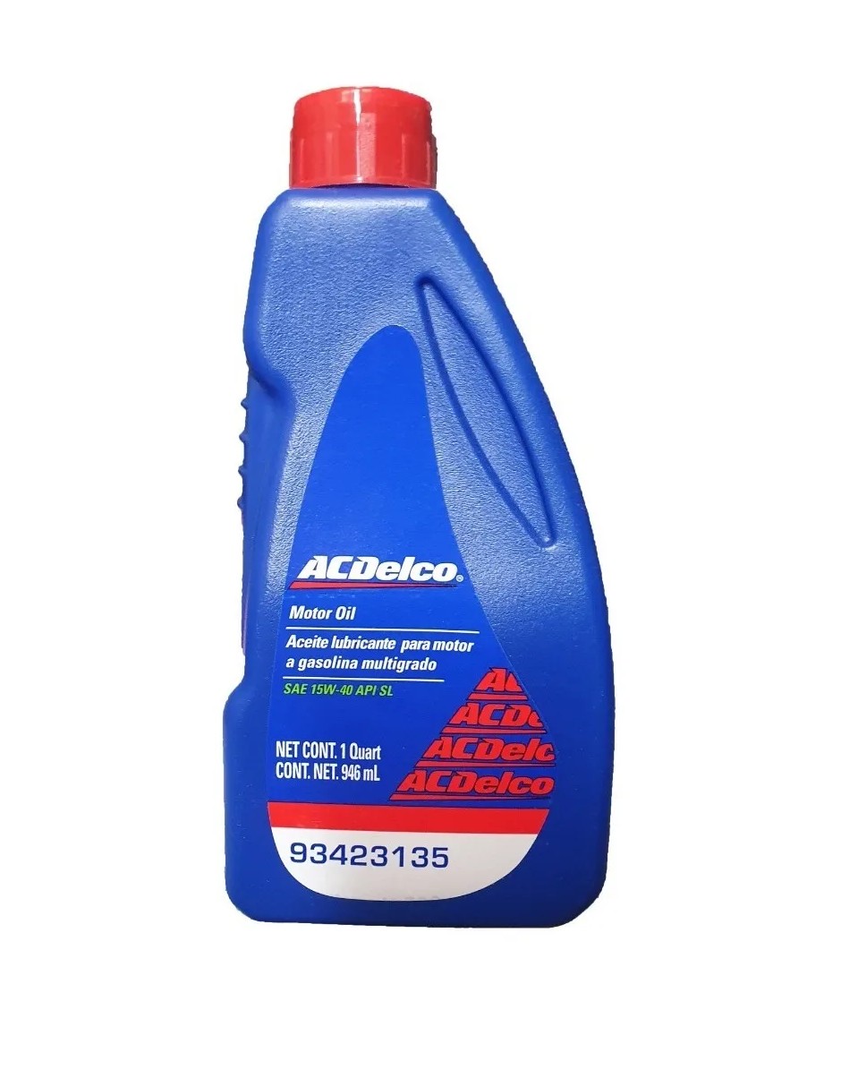 Aceite Mineral Multigrado Para Motor 15w-40 Sl 946ml