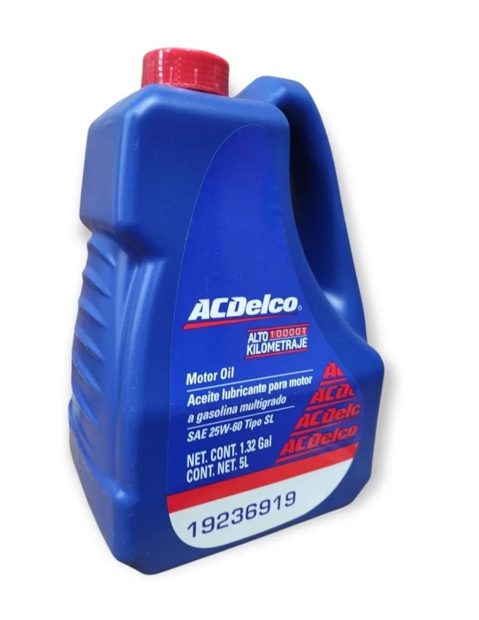 Aceite Acdelco Multigrado 25w60 Si 5L