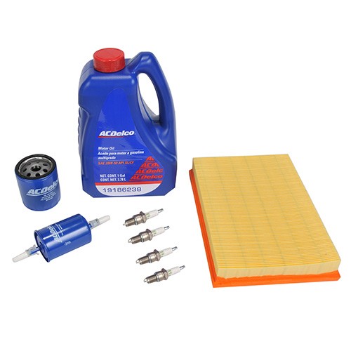 Kit Afinacion Corsa 2004-2008 Aceite 20w50 Multigrado Bujia GM Bifurcada