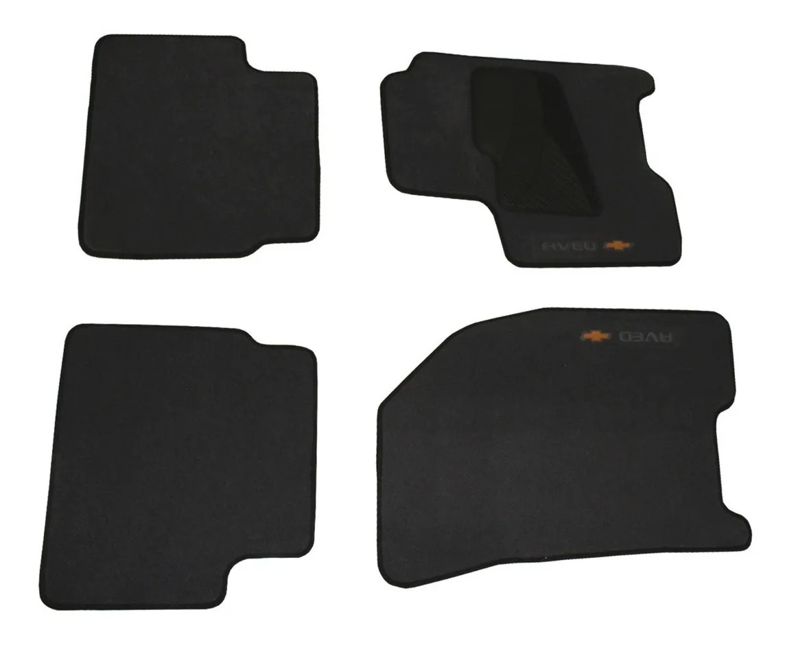 Juego Tapetes De Alfombra (4 Pzas) Aveo 2009 A 2017