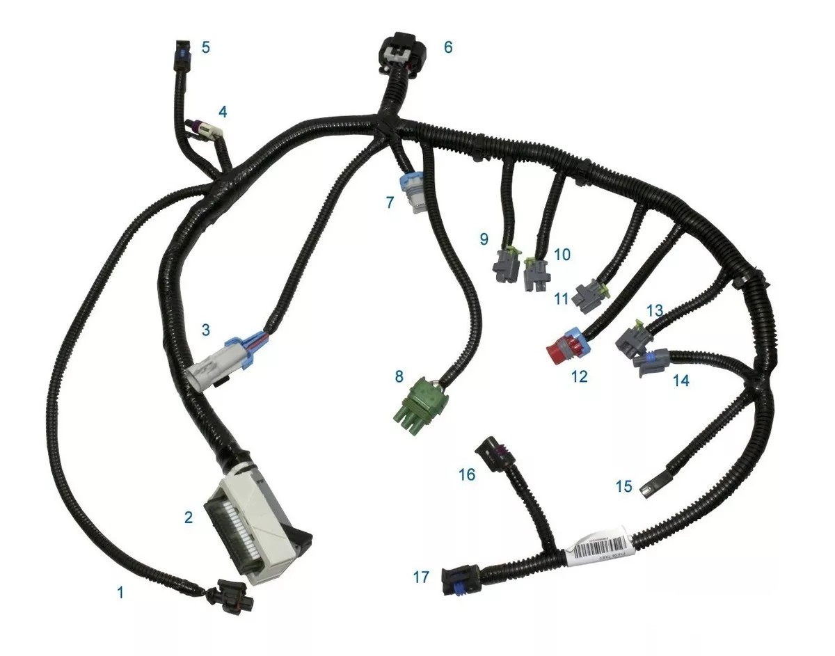 Arnes Cableado Motor Chevy 2006 - 2007