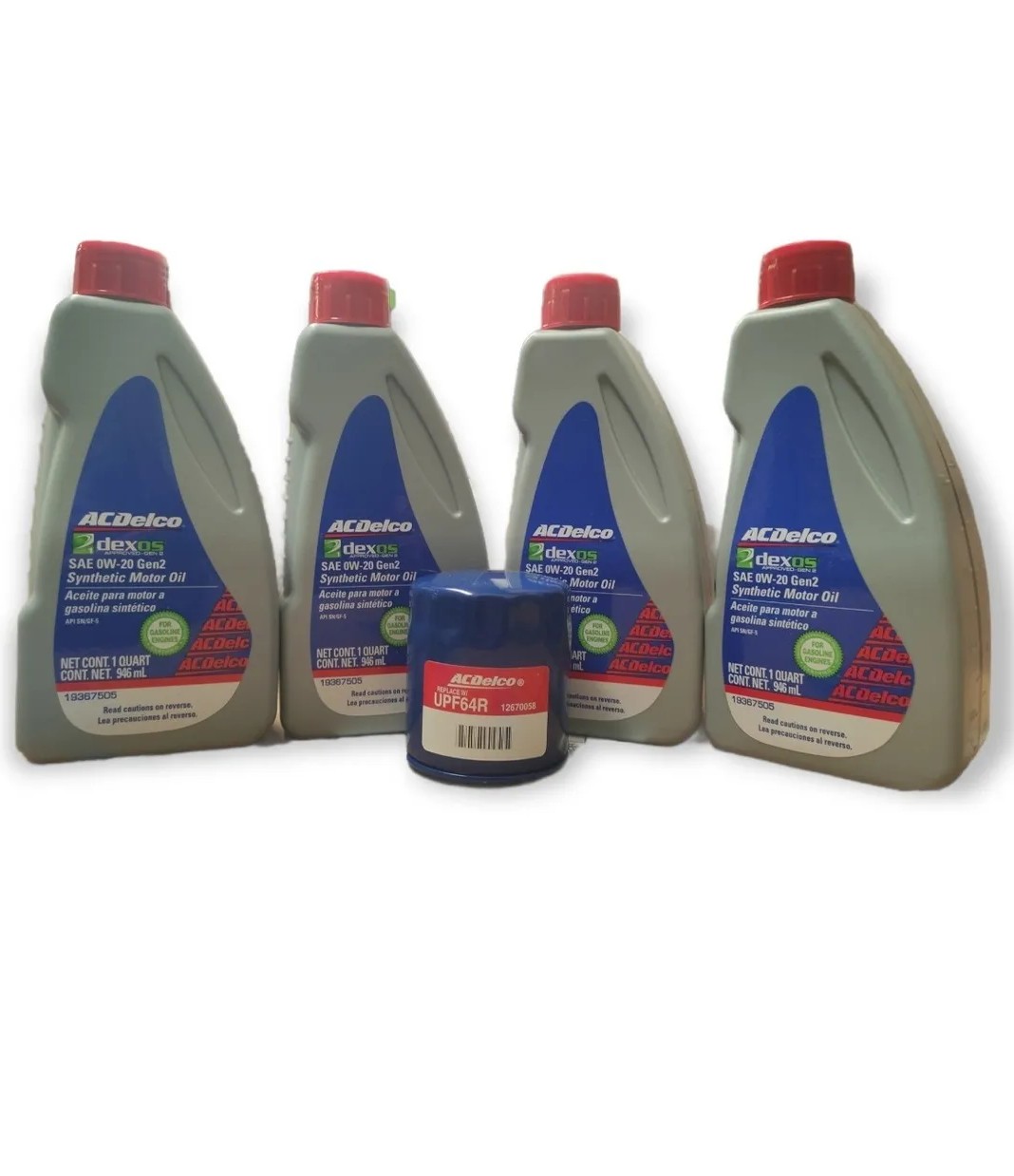 Kit Cambio Aceite 0w20 Spark Ng 2016-2020