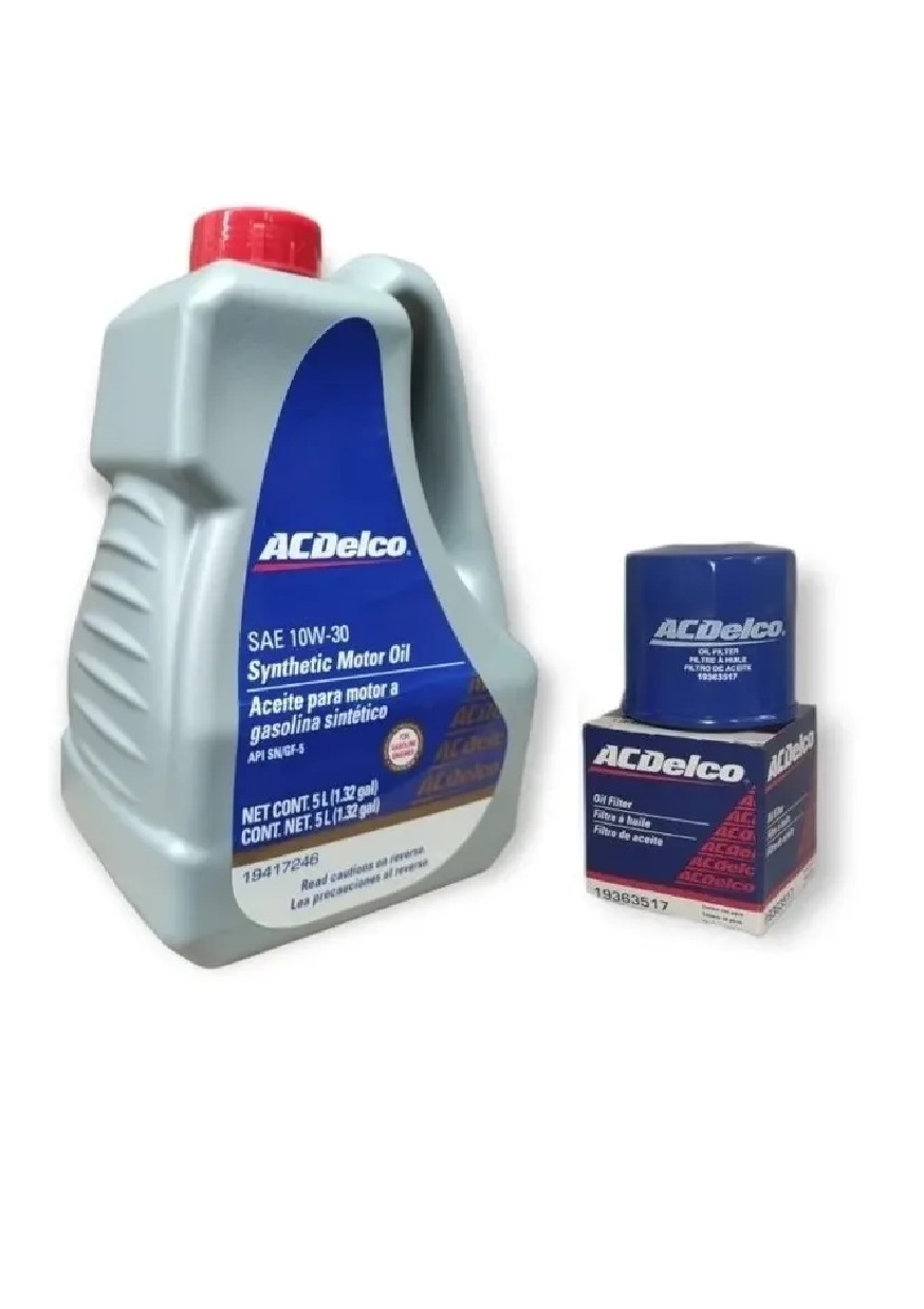 Kit Cambio Aceite 10w30 Sintético Spark 2011-2017