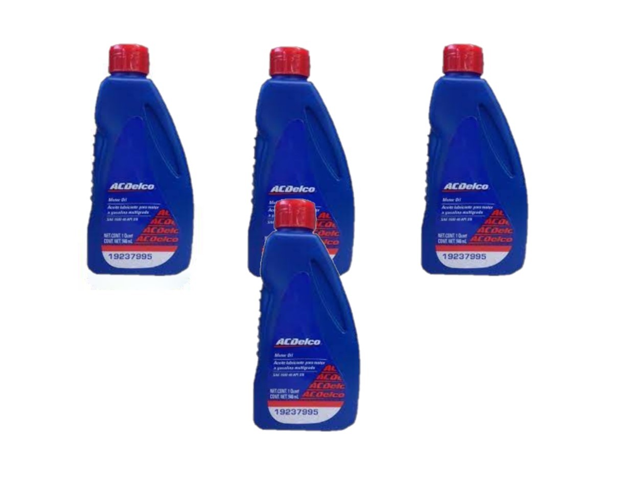 Kit 3 Aceites Multigrado Mineral 20w60 SL 946 Ml Alto Kilometraje  + 1 Gratis.