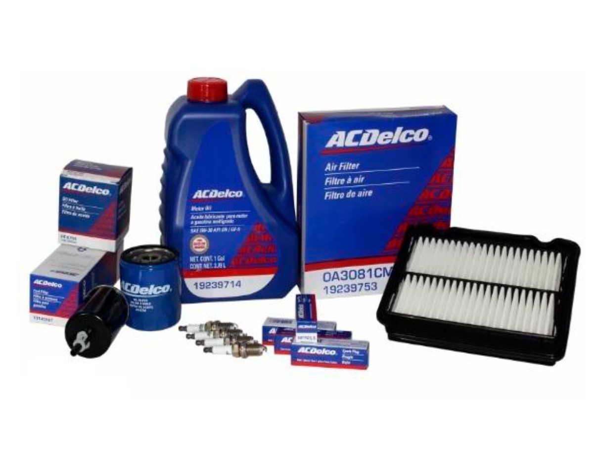 Kit Afinación Aveo 1.6 2008-2017 Aceite 5w30 Multigrado SN Bujía Convencional