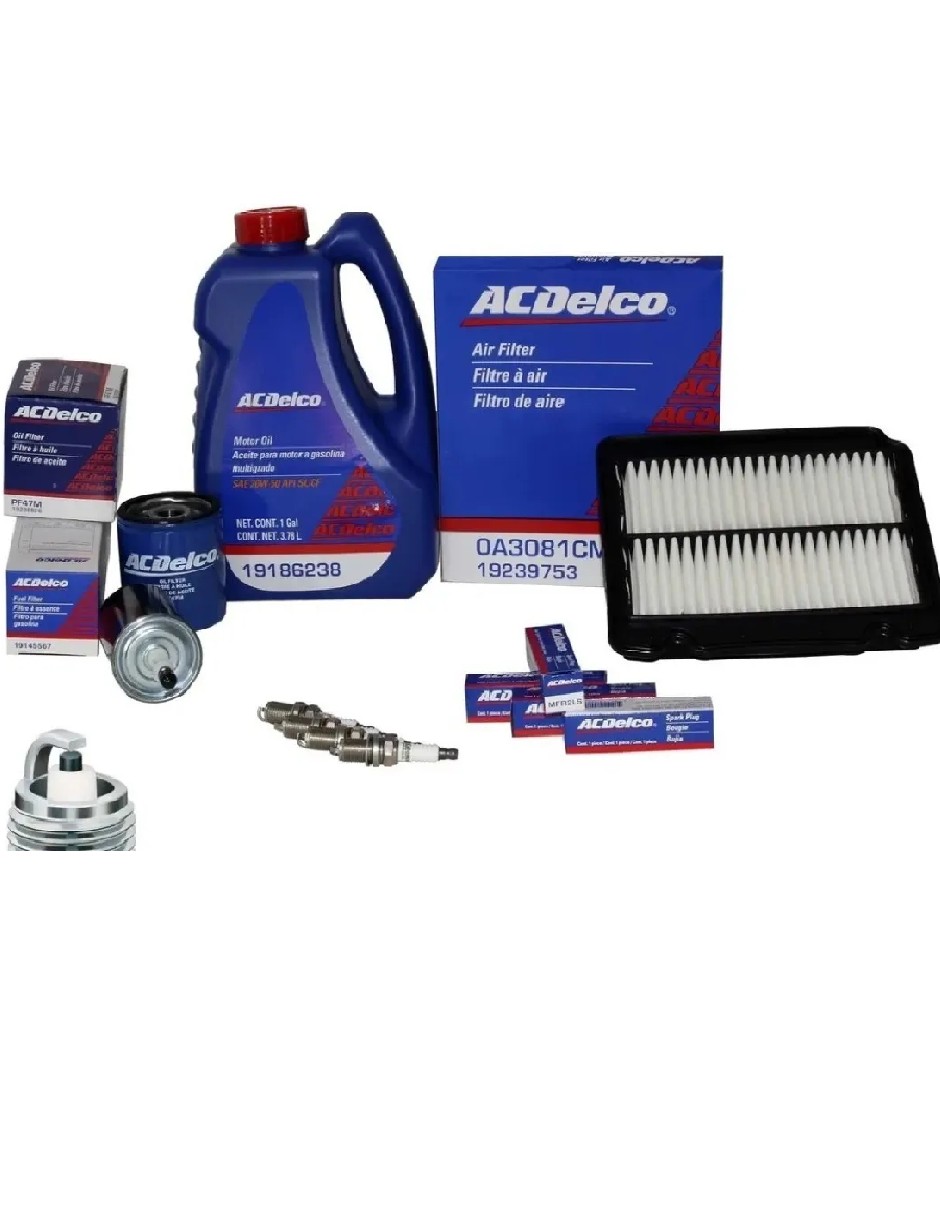 Kit Afinación Aveo 1.6 2008-2017 Aceite Multigrado 20w50 Sl Bujía Cobre