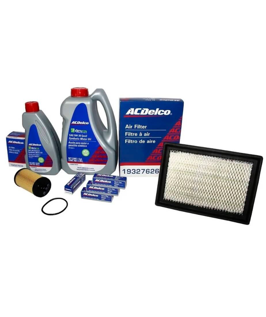 Kit Afinación Sonic 1.6 2012-2017 Aceite 5w30 Sintetico Bujía Convencional