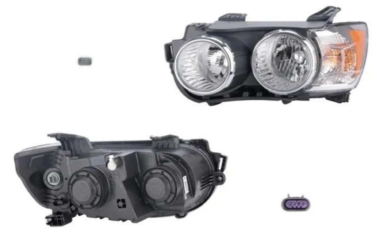 Faro Izquierdo C/bisel Cromado Sonic 2012-2015