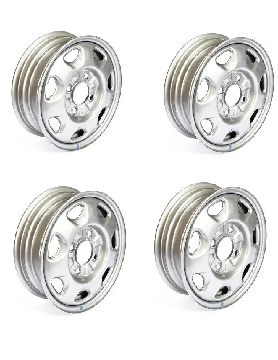 Juego De Rines De Acero 14x4.5 Spark Classic 2011-2016 (4 Piezas)