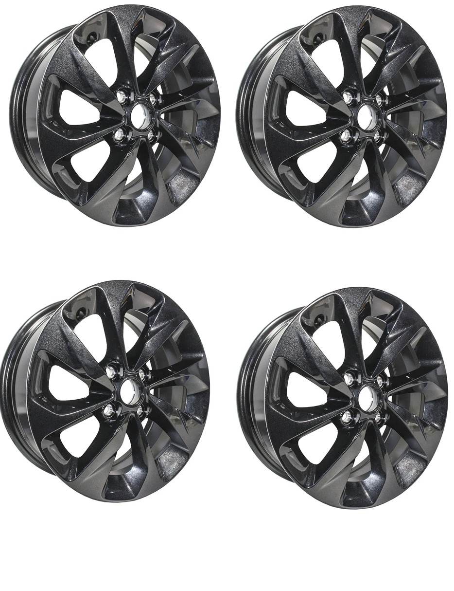 Rines Aluminio 15 Silvergrey Onix Beat Sonic Spark Aveo (4 Piezas)